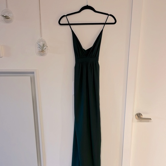Park & Fifth Forest Green Dress - Picture 1 of 6
